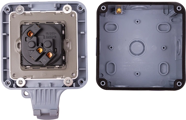 Gniazdko HiSmart wodoodporne EU IP66 (EL240173) - obraz 6