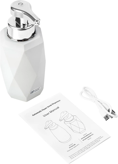 Czujnikowy dozownik do mydła w płynie PowerPlant PP30024W - obraz 5