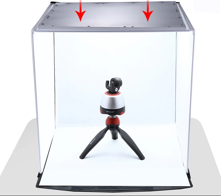 Softbox do fotografii produktowej Puluz PU5140 40 x 40 x 40 cm White-Black (PU5140) - obraz 4