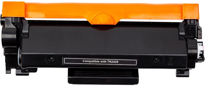 Тонер-картридж PowerPlant сумісний аналог Brother DCP-L2510D/HL-L2310D (TN2420) Black (PP-TN2420) - зображення 2