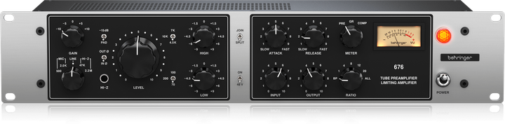 Przedwzmacniacz mikrofonowy Behringer 676 Tube (4033653081870) - obraz 2