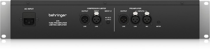 Przedwzmacniacz mikrofonowy Behringer 676 Tube (4033653081870) - obraz 5