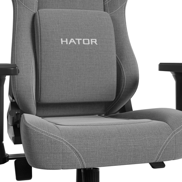 Крісло для геймерів Hator Darkside 3L Pro Fabric Grey (HTC3216L) - зображення 6
