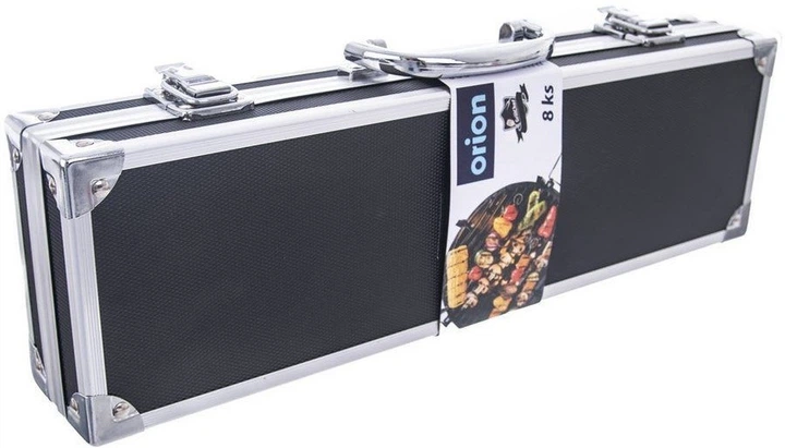 Набір приладдя для барбекю Orion сталевий у валізі 9 елементів (8592381157807) - зображення 4