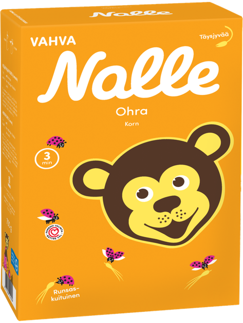 Упаковка Ячмінні цільнозернові пластівці NALLE 700 г х 10 шт - Фото 1 Упаковка Ячмінні цільнозернові пластівці NALLE 700 г х 10 шт - зображення 1