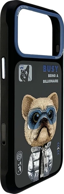 Панель Nimmy Cool&Cute 2.0 Dog для Apple iPhone 17 Pro Max Black (6971080313776) - зображення 3