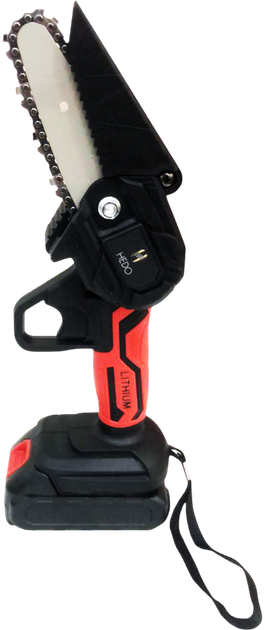 Mini piła łańcuchowa akumulatorowa Hedo Czerwony - obraz 2