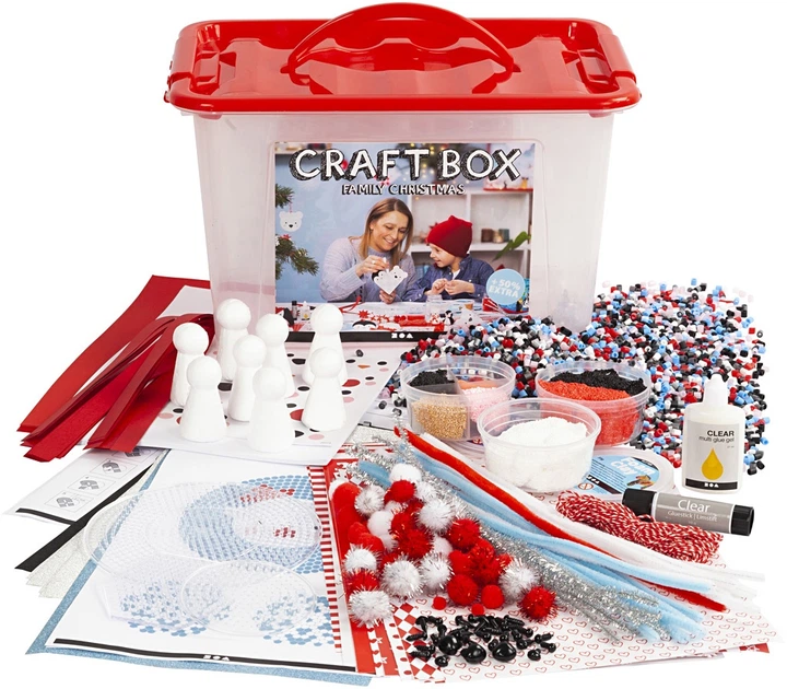 Набір для творчості Creativ Company Craft Box Family Christmas 97051 (5712854200592) - зображення 2