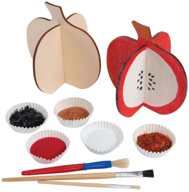 Креативний набір Colorations Build Your Own: Дерев’яний 3D гарбуз 6 елементів EZBPMPKN (191487023986) - зображення 5