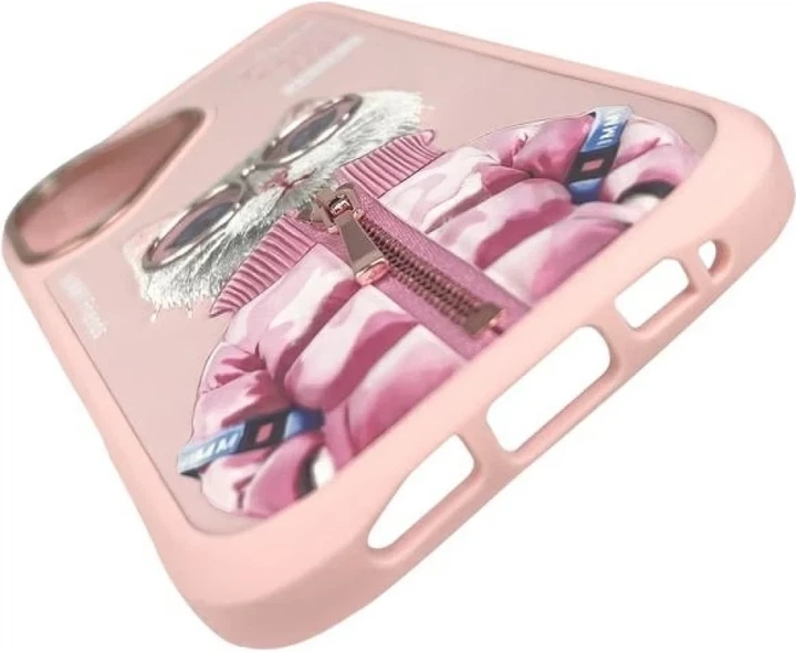 Панель Nimmy Cool&Cute 2.0 Cat для Apple iPhone 16 Pink (6971080319426) - зображення 7