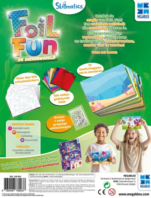 Набір для творчості Megableu Foil Fun 678903 (3760046789037) - зображення 2