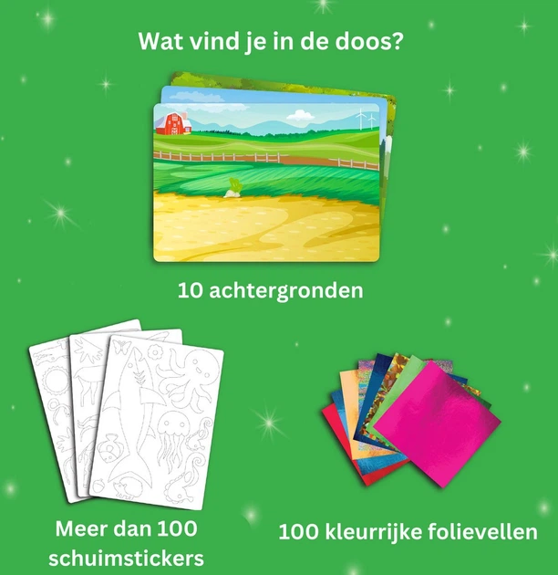 Набір для творчості Megableu Foil Fun 678903 (3760046789037) - зображення 3