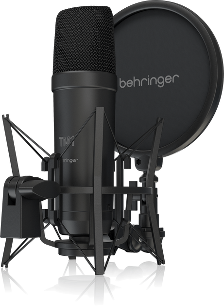 Mikrofon Behringer TM1 zestaw do nagrywania + akcesoria Czarny (4033653055796) - obraz 3