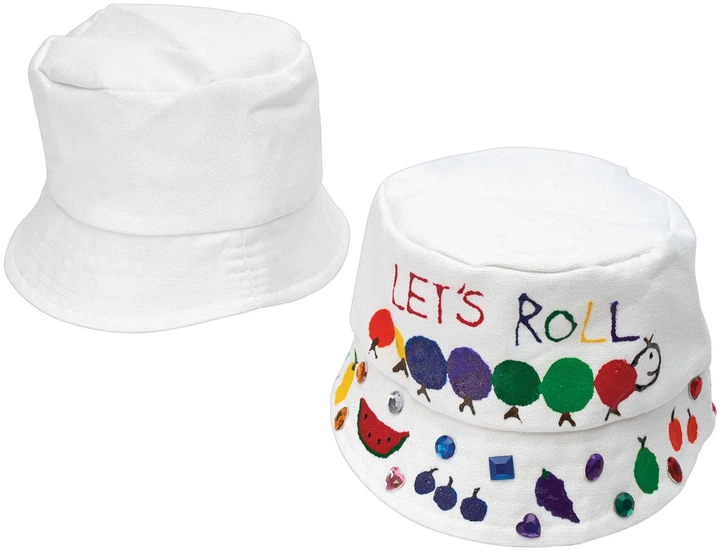 Набір для творчості Colorations полотно капелюх рибалки 10 елементів BUCKHAT (191487035088) - зображення 3