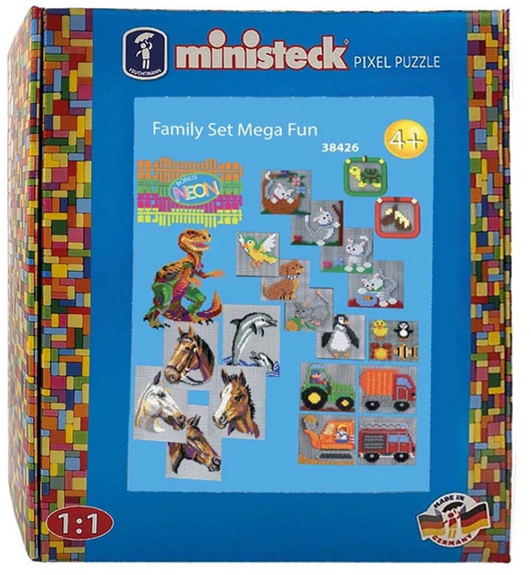 Набір для творчості Ministeck Family Set Mega Fun XXL 4000 елементів MS38426 (4250250384269) - зображення 2