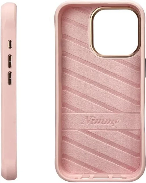 Etui plecki Nimmy Cool&Cute 2.0 Cat do Apple iPhone 16 Pro Pink (6971080319433) - obraz 2