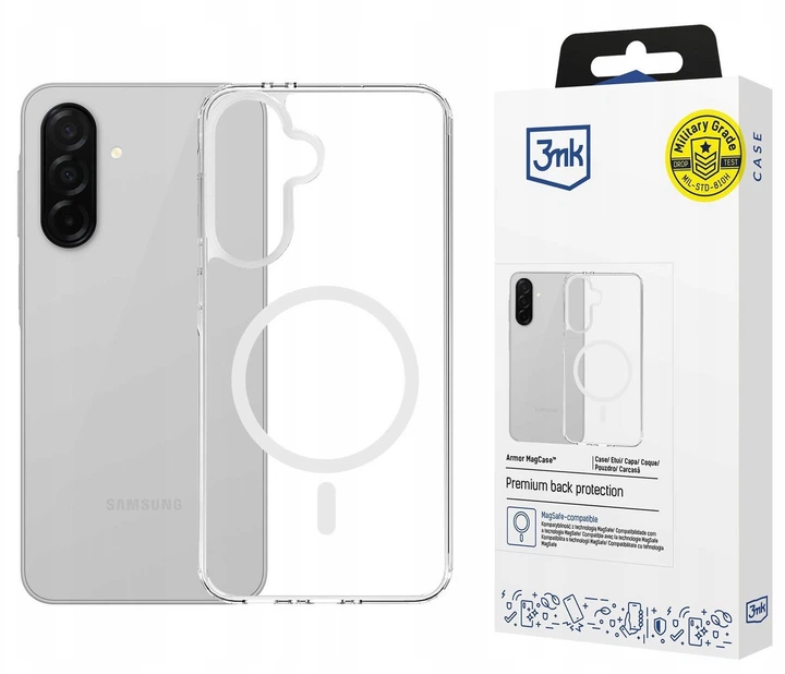 Etui 3MK Armor MagCase do Samsung Galaxy A56 Transparent (5903108658591) - obraz 5