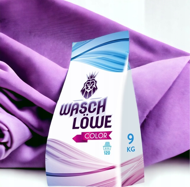 Proszek do prania Wasch Löwe Color  9 kg (4260582340901) - obraz 2