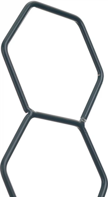 Podpora doniczkowa heksagon prosty Kadax Fora 3 szt. (K11363) - obraz 2