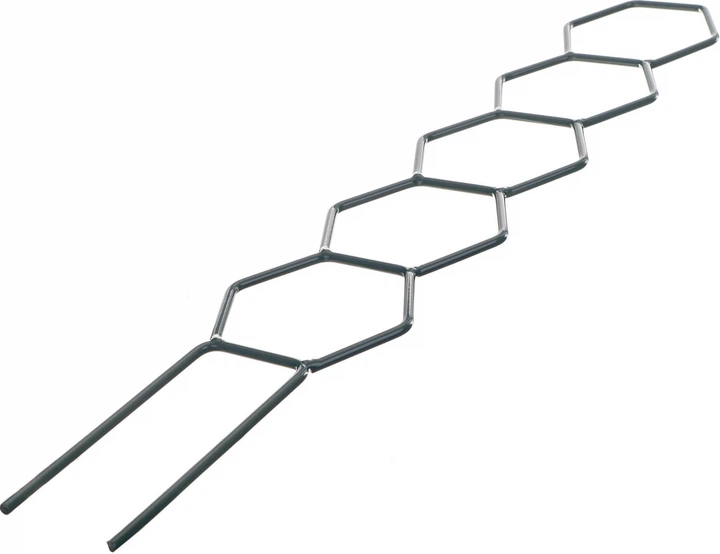 Podpora doniczkowa heksagon prosty Kadax Fora 3 szt. (K11363) - obraz 3