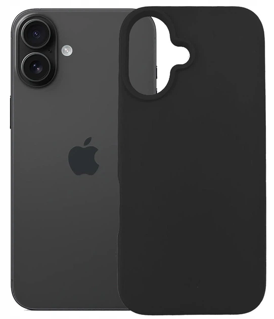 Etui 3MK Hardy MagSilicone do Apple iPhone 16 Graphite (5903108661447) - obraz 1