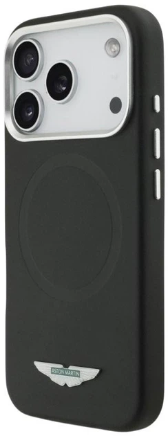 Панель Aston Martin HC FW Logo MagSafe для Apple iPhone 17 Pro Black (3666339533236) - зображення 2