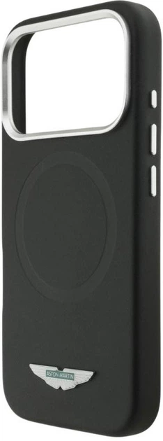 Панель Aston Martin HC FW Logo MagSafe для Apple iPhone 17 Pro Black (3666339533236) - зображення 5