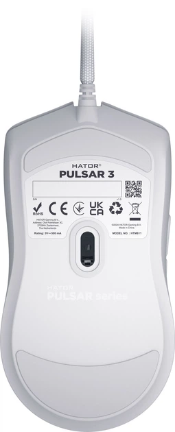 Миша HATOR Pulsar 3 USB Black (HTM611) - зображення 6