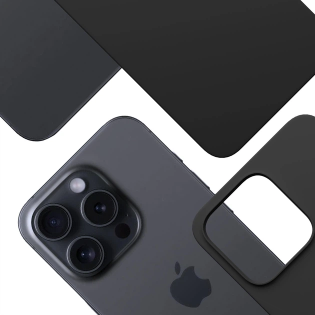 Etui 3MK Hardy MagSilicone do Apple iPhone 16 Pro Max Graphite (5903108661478) - obraz 3