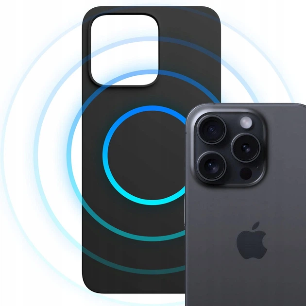 Etui 3MK Hardy MagSilicone do Apple iPhone 16 Pro Max Graphite (5903108661478) - obraz 6