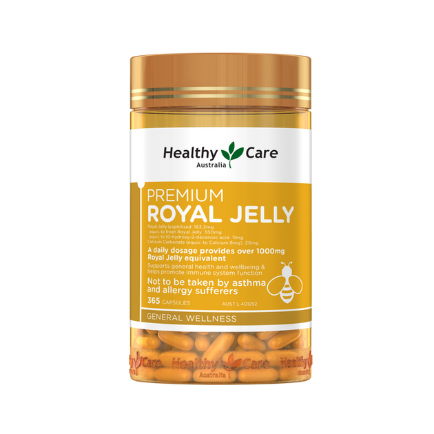 Маточнє молочко 1000 мг Royal Jelly 356 шт Healthy Care (9316254892201) - Фото 1 Маточнє молочко 1000 мг Royal Jelly 356 шт Healthy Care (9316254892201) - зображення 1