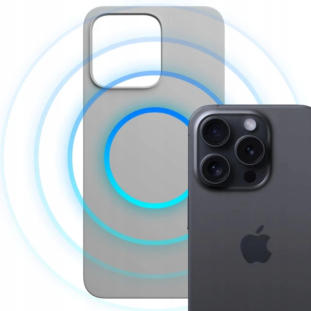 Etui 3MK Hardy MagSilicone do Apple iPhone 16 Pro Titanium (5903108661942) - obraz 5