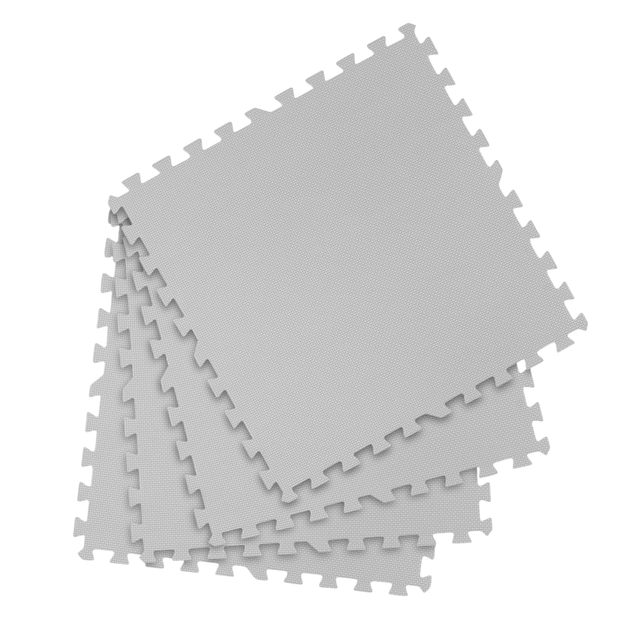 Килимок пазл RICOKIDS 60x60 см 4 елементи сірий (5903890628956) - зображення 2