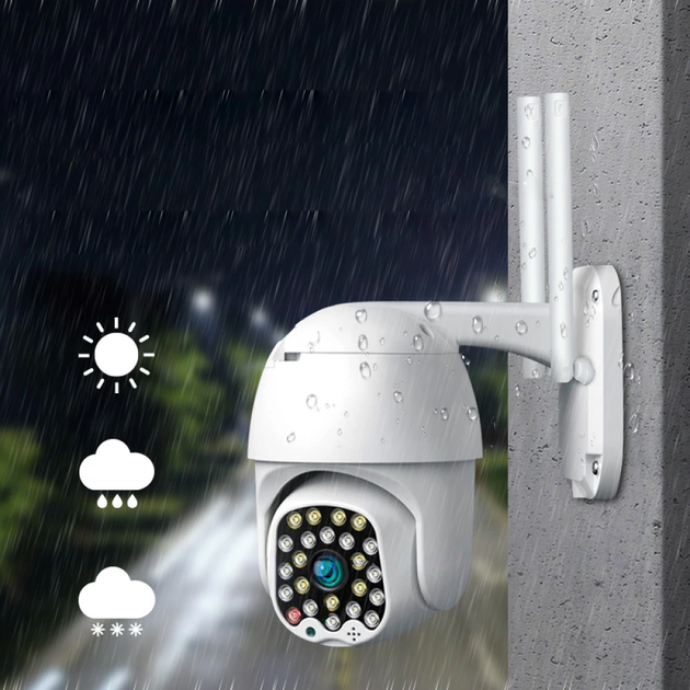 Уличная Wifi камера видеонаблюдения CAMERA CAD 555G, 2Мp, 1080p - изображение 4