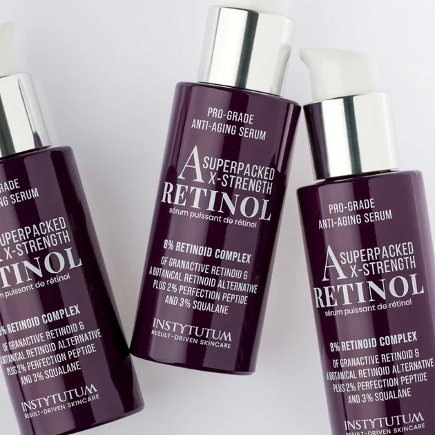 Instytutum Pro-Grade Anti-Aging X-Strength Retinol Serum – сыворотка с ретиноидом для омоложения кожи, 30 мл - изображение 3