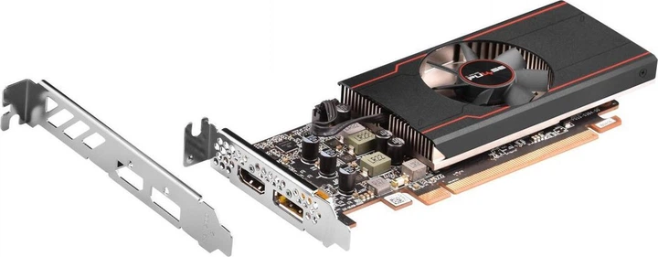 Відеокарта Sapphire AMD Radion RX 6400 4Gb Pulse GDDR6 (11315-01-20G) FR - Б/У - изображение 5