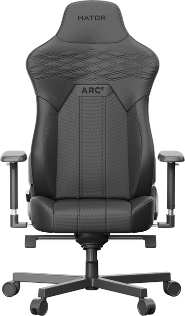 Крісло для геймерів Hator Arc 3 XL PU Black (HTC3400XL) - зображення 2