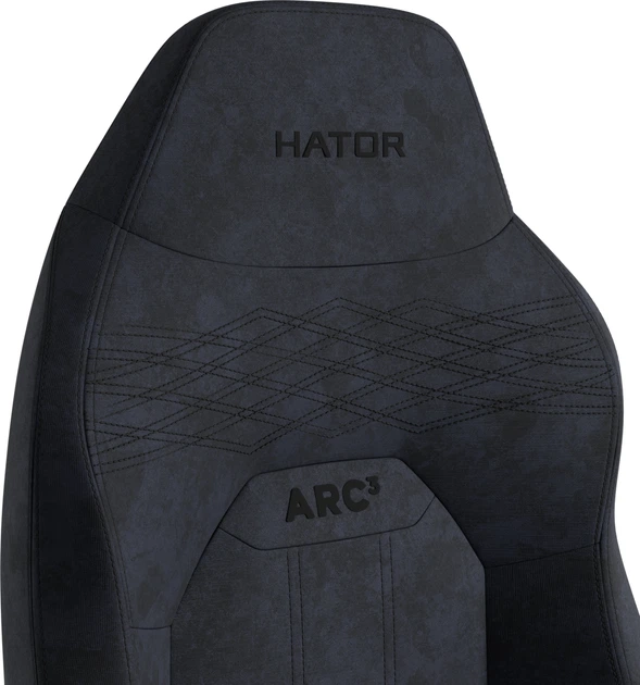 Крісло для геймерів Hator Arc 3 L Velour Black (HTC3440L) - зображення 8