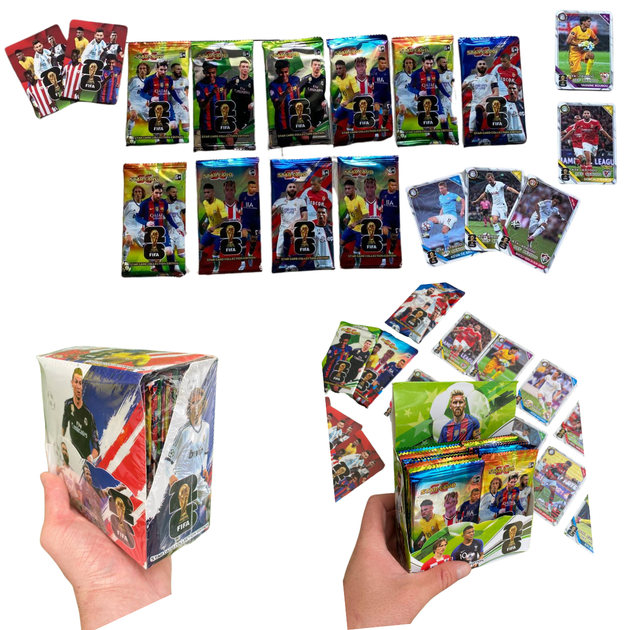 Футбольные карты колекционные StarCard FIFA 36 пакетиков 288 шт - изображение 9