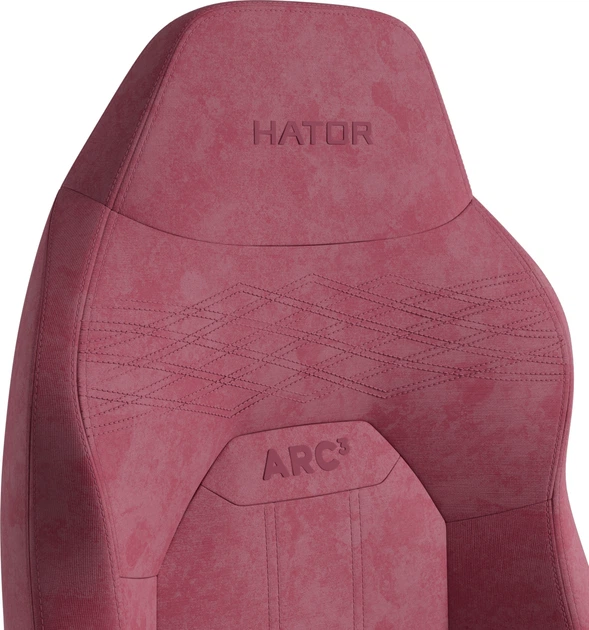 Крісло для геймерів Hator Arc 3 S Velour Orchid Pink (HTC3444S) - зображення 8