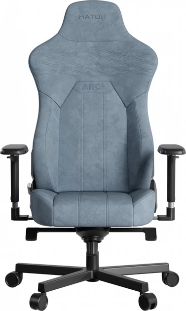Крісло для геймерів Hator Arc 3 XL Velour Blue (HTC3445XL) - зображення 2