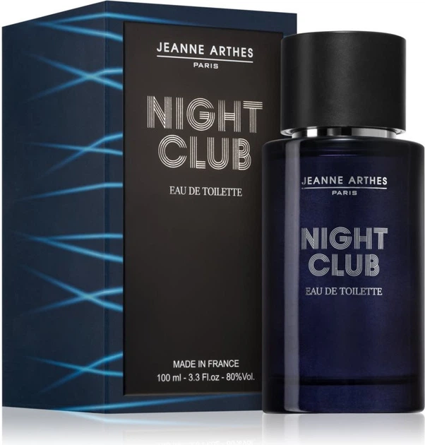 Туалетна вода для чоловіків Jeanne Arthes Night Club 100 мл (3430750968584) - зображення 2