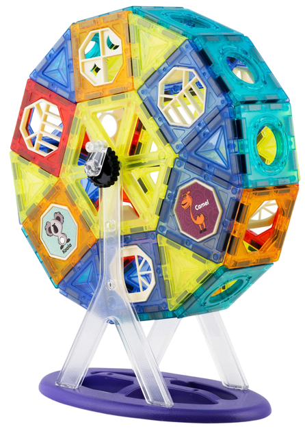 Магнітний конструктор RICOKIDS з каруселлю RK-769 (5903890617110) - зображення 2