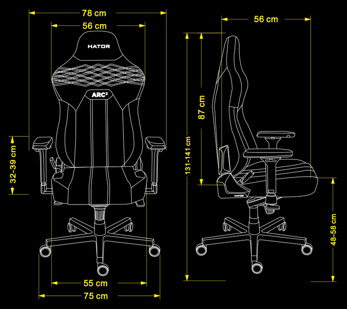 Крісло для геймерів Hator Arc 3 XL Velour Emerald (HTC3448XL) - зображення 13