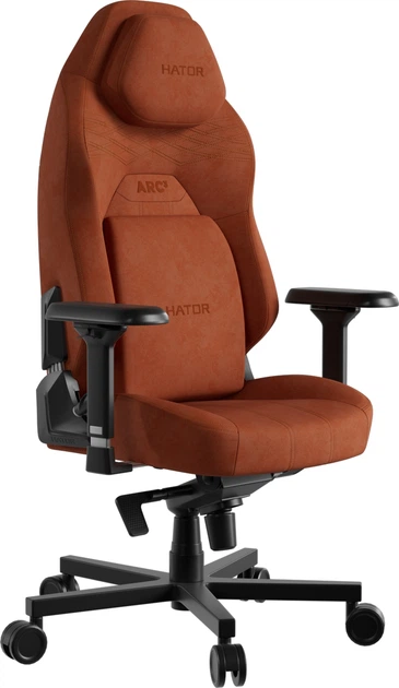 Крісло для геймерів Hator Arc 3 S Velour Orange (HTC3449S) - зображення 6