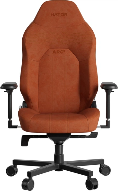 Крісло для геймерів Hator Arc 3 L Velour Orange (HTC3449L) - зображення 4