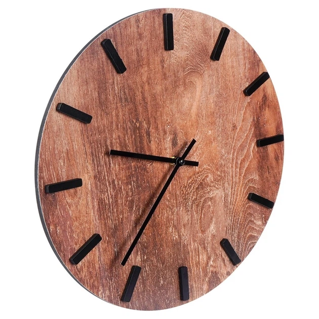 Настінний годинник Vilde 569889 Коричневий 40 см (8720573818438) - зображення 2