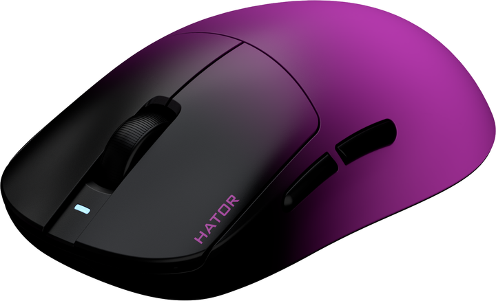 Mysz HATOR Quasar 3 Ultima 8K Wireless Black-Purple Gradient (HTM760) - obraz 2