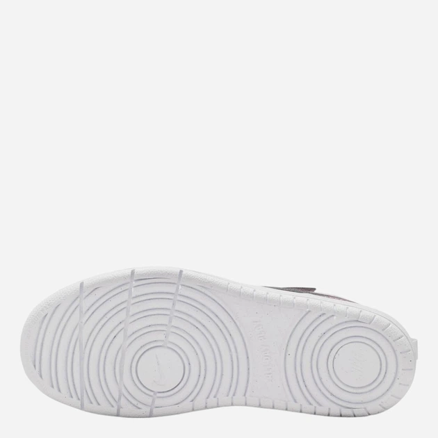 Sneakersy dziecięce dla dziewczynki na rzepy Nike Court Borough Low Recraft (Ps) DV5457-134 32 (1US) Białe (198484292223) - obraz 6