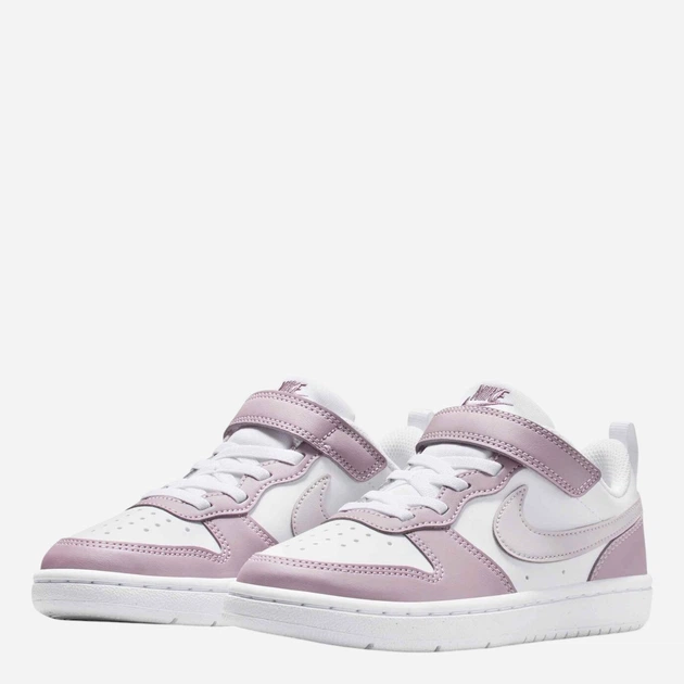 Дитячі кеди для дівчинки Nike Court Borough Low Recraft (Ps) DV5457-134 29.5 (12US) Білі (198484283245) - зображення 2